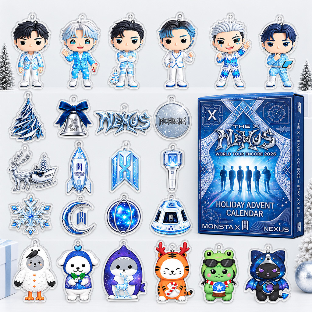 Monsta X The X Nexus World Tour Encore 2026 Holiday Advent Calendar