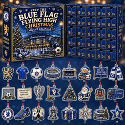 Chelsea FC Keep the Blue Flag Flying High Christmas Countdown 2026 Advent Calendar