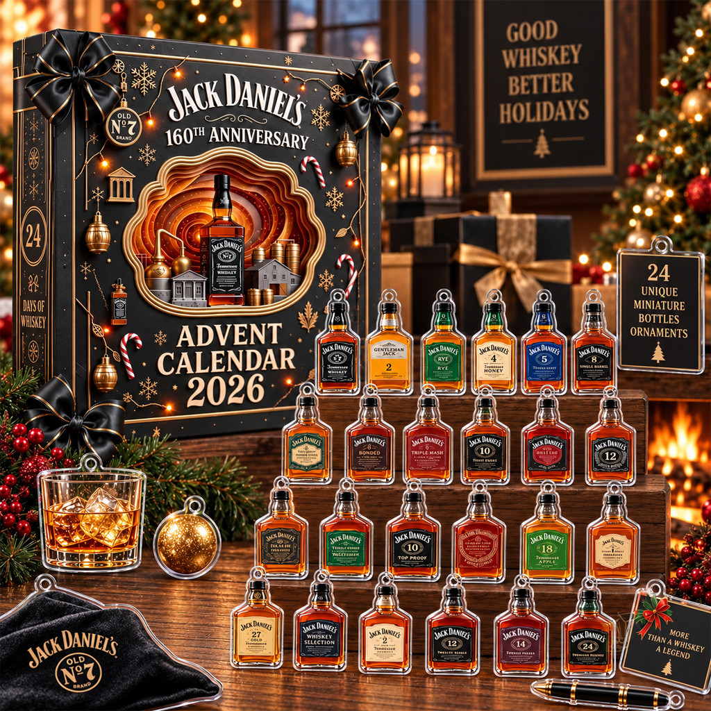 Jack Daniel’s 160th Anniversary Advent Calendar 2026 for Whiskey Fans