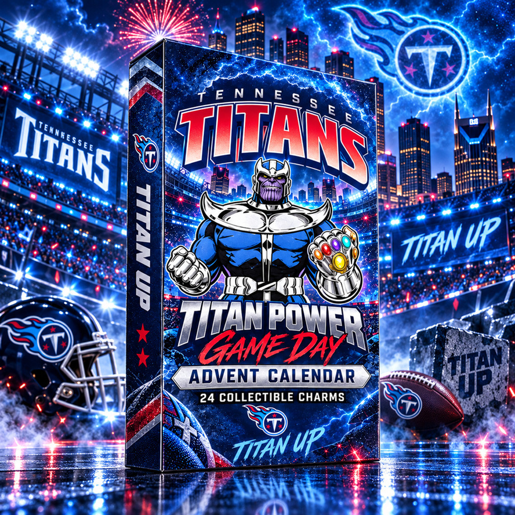 Tennessee Titans x Thanos 2026 Advent Calendar For Football Fans