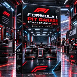 Formula 1 Pit Garage Advent Calendar 2026 for F1 Fans