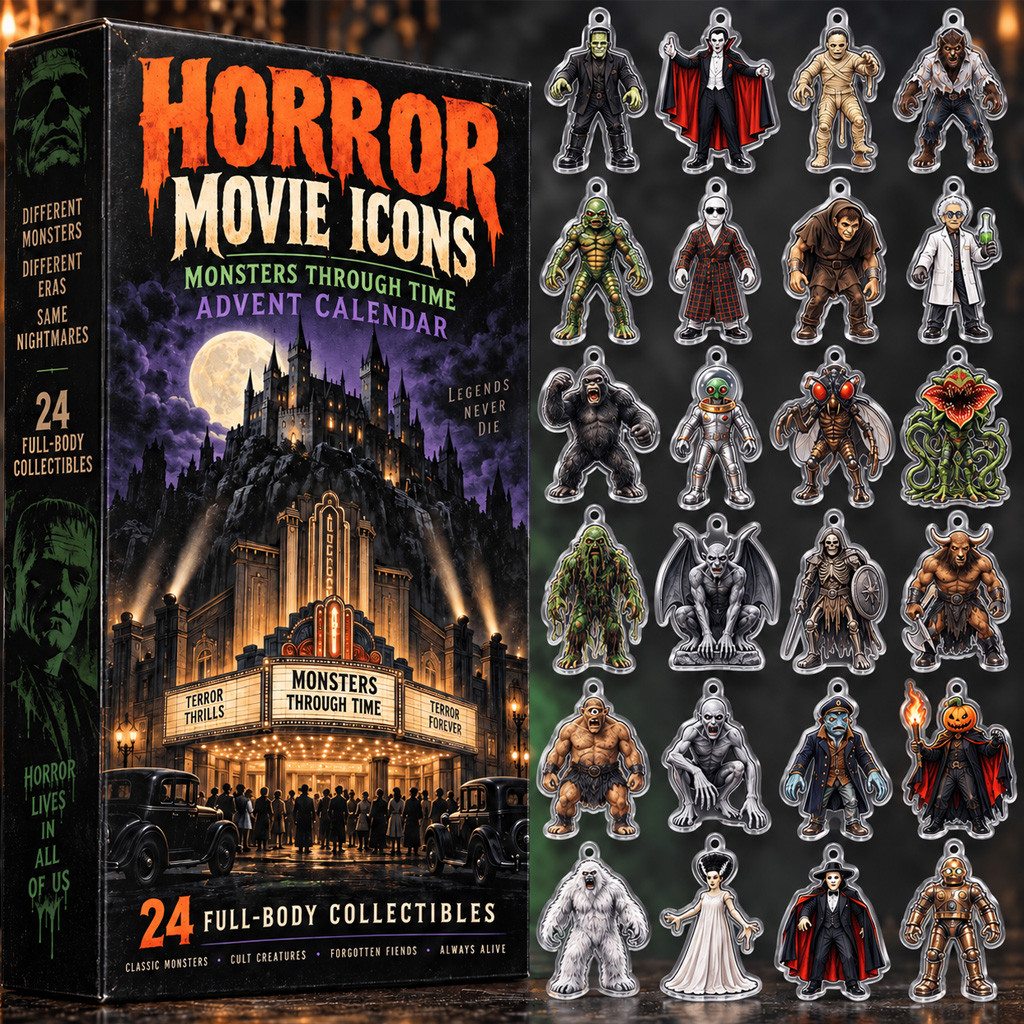 Horror Movie Icons Monsters Through Time 2026 Advent Calendar