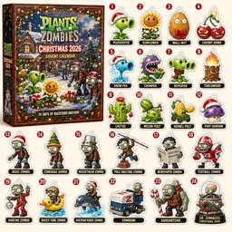 Plants vs Zombies Christmas 2026 Advent Calendar