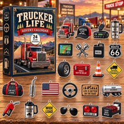 Trucker Life Christmas 2026 Advent Calendar