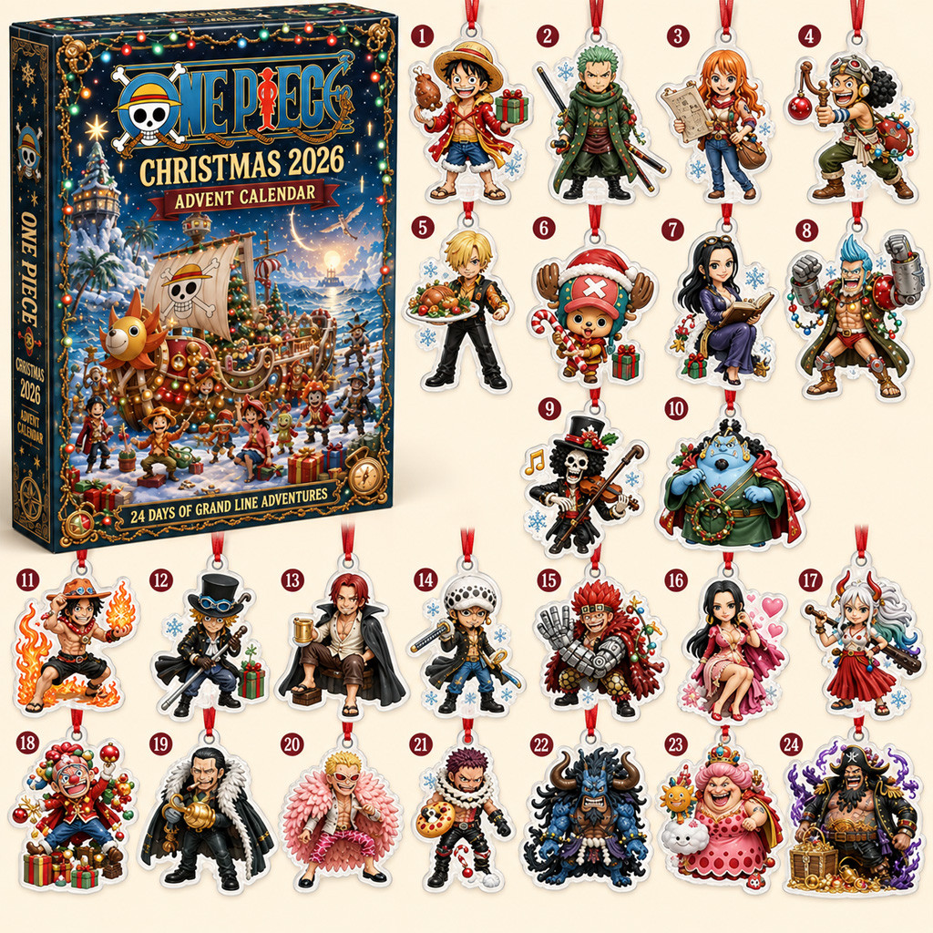 One Piece Grand Line Christmas 2026 Advent Calendar