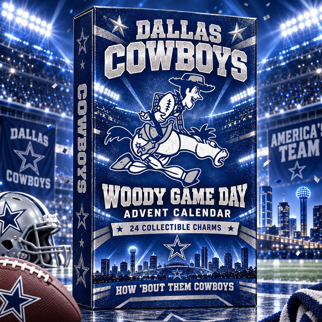Dallas Cowboys x Woody Game Day Advent Calendar 2026 For Football Fans
