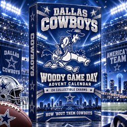 Dallas Cowboys x Woody Game Day Advent Calendar 2026 For Football Fans