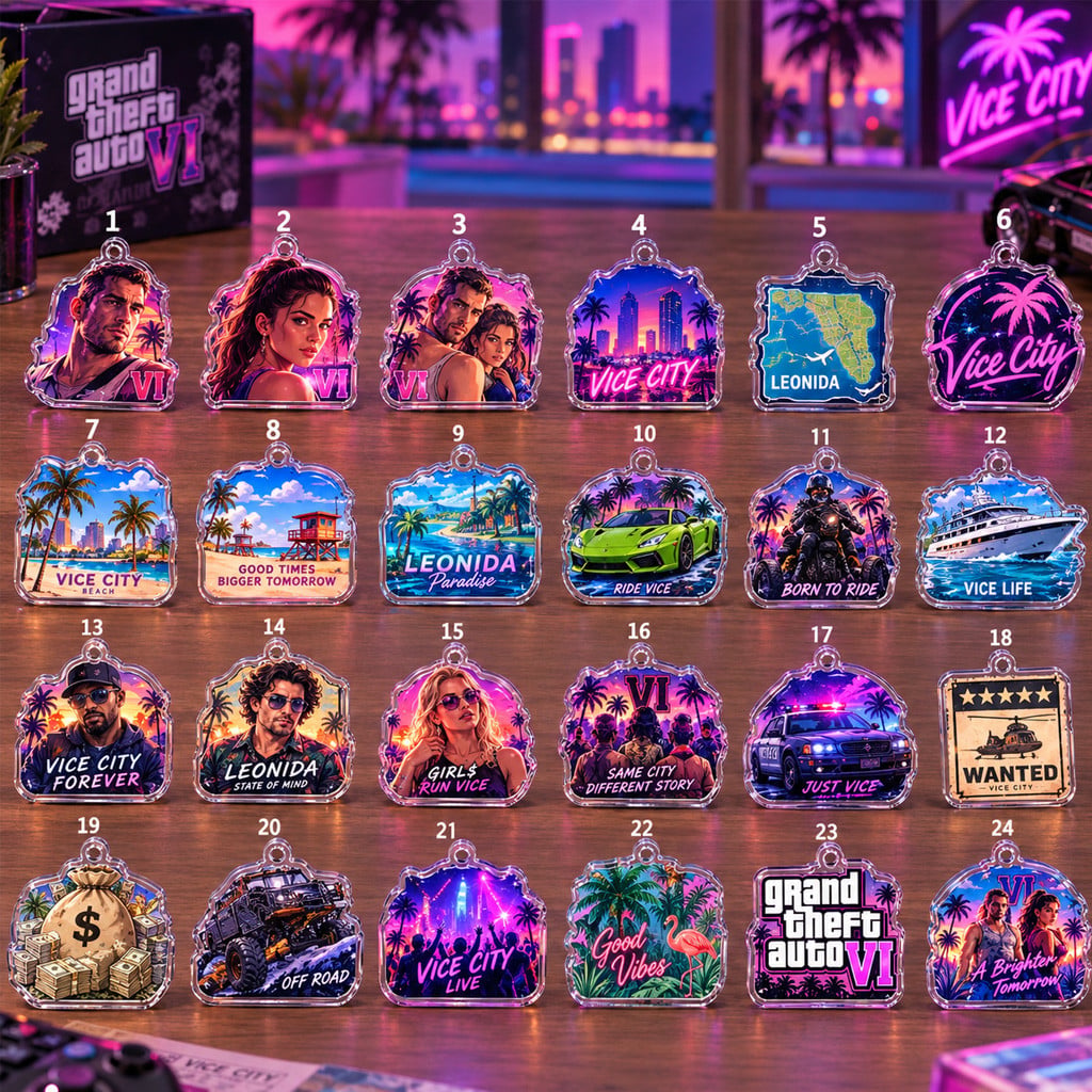 Grand Theft Auto VI Advent Calendar 2026