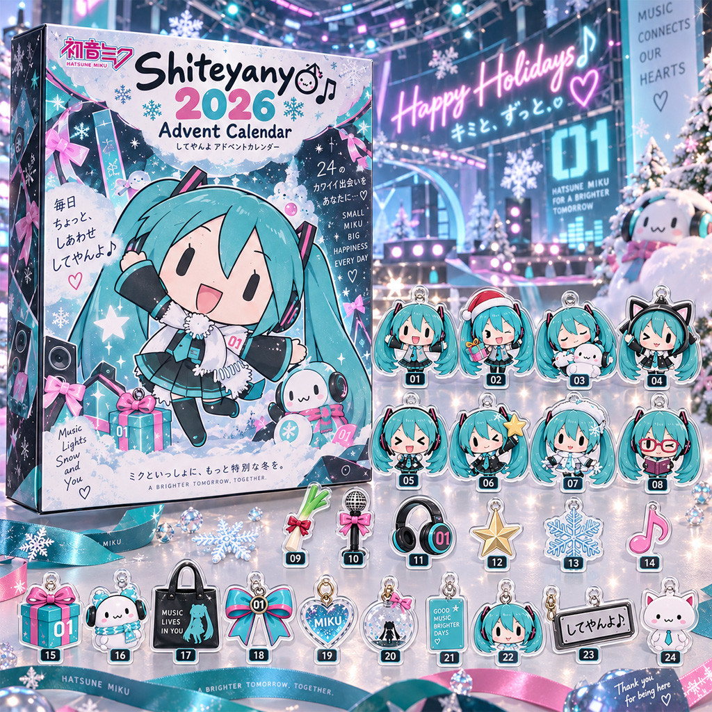 Hatsune Miku Shiteyanyo 2026 Advent Calendar