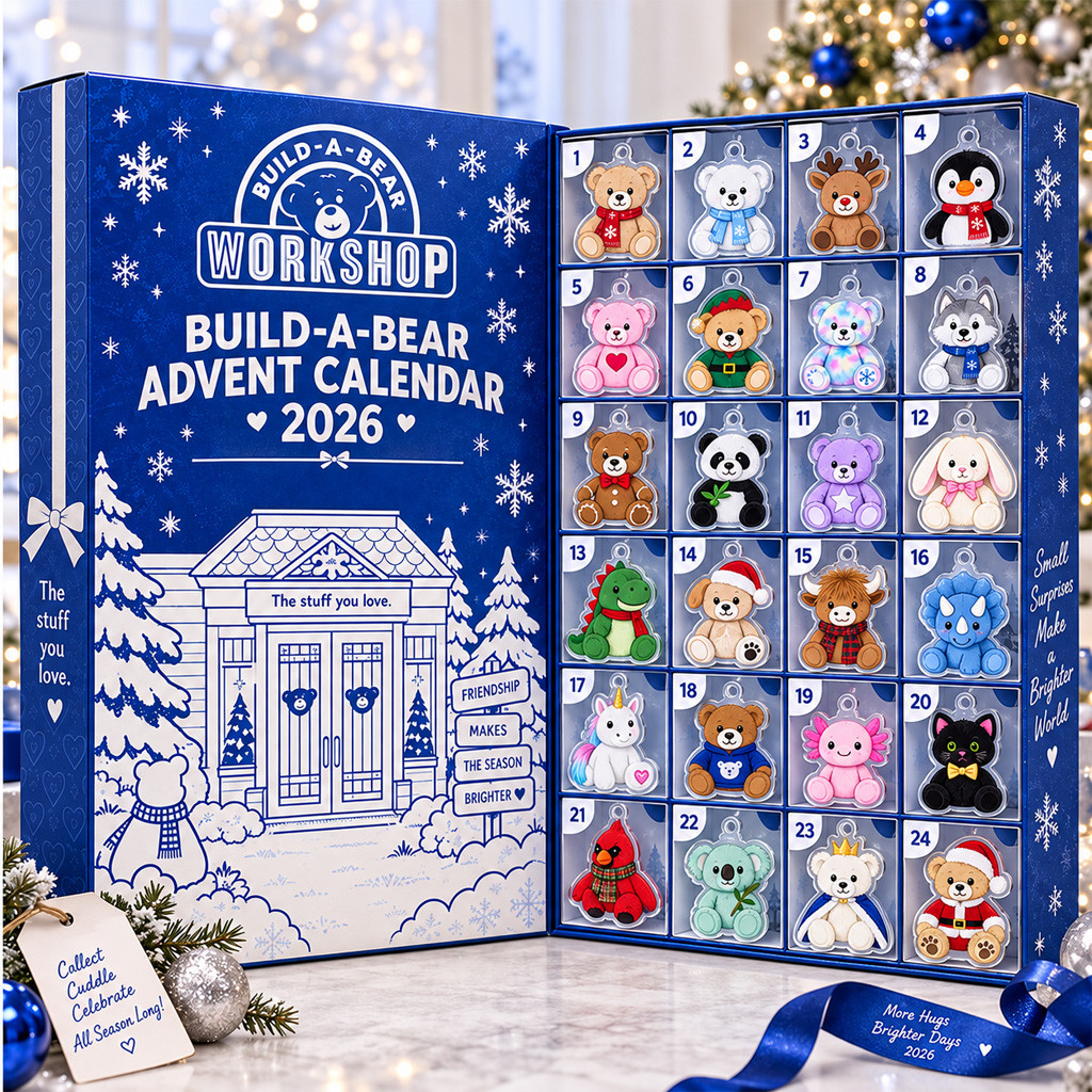 Build A Bear Advent Calendar 2026 Christmas