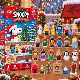 Snoopy Peanuts Christmas Mini Lego 2026 Advent Calendar