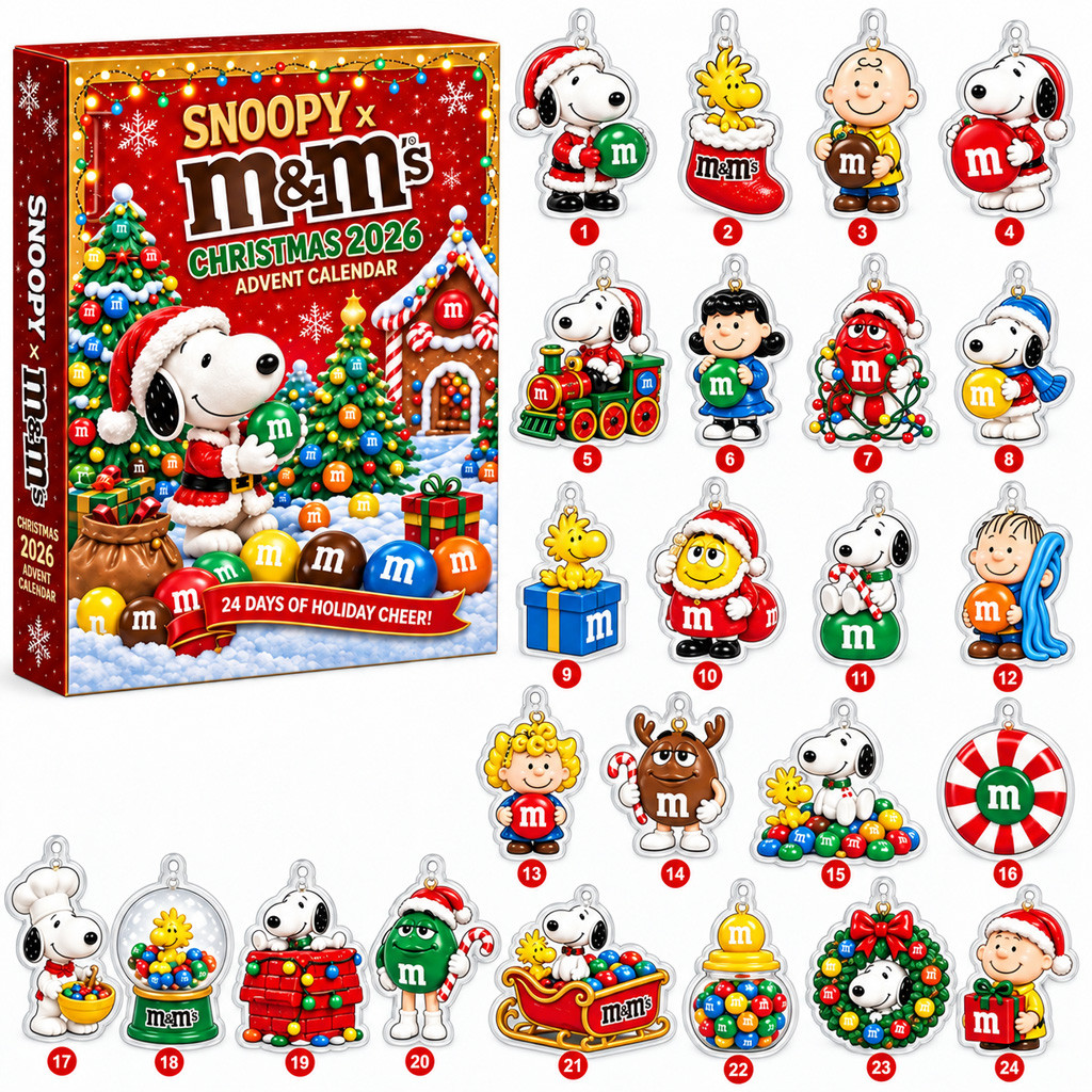 Snoopy x M&amp;M's 2026 Christmas Advent Calendar