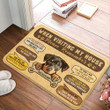 Dachshund Door Mat