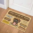 Boxer Door Mat