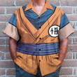 Anime Dragon Ball Son Goku Cosplay Costume - Hawaiian Shirt Aloha Shirt for Men & Women
