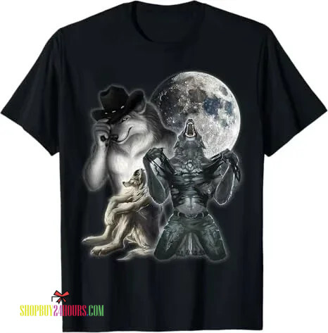 If They Talk Behind Your Back Fart T-Shirt Humor Funny Hide Your Wife The Alpha Is Here Saying Tee Men's women Wolf Graphic Tops