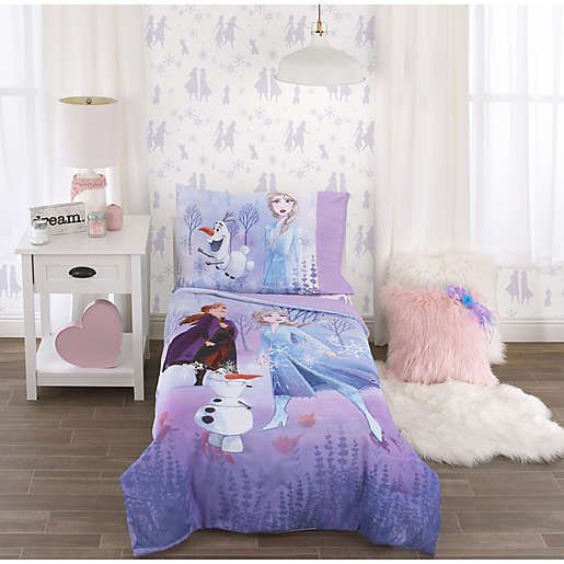 Doudou Reine Des Neiges Frozen Themed Duvet Cover Set For Girls
