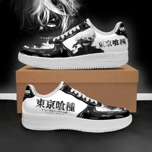 Ken Kaneki Shoes Tokyo Ghoul Anime Custom Shoes Air Sneakers