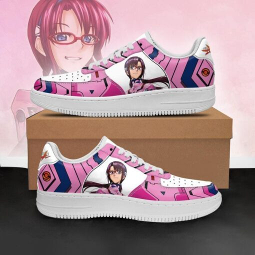 Mari Illustrious Makinami Sneakers Neon Genesis Evangelion Shoes Air Sneakers