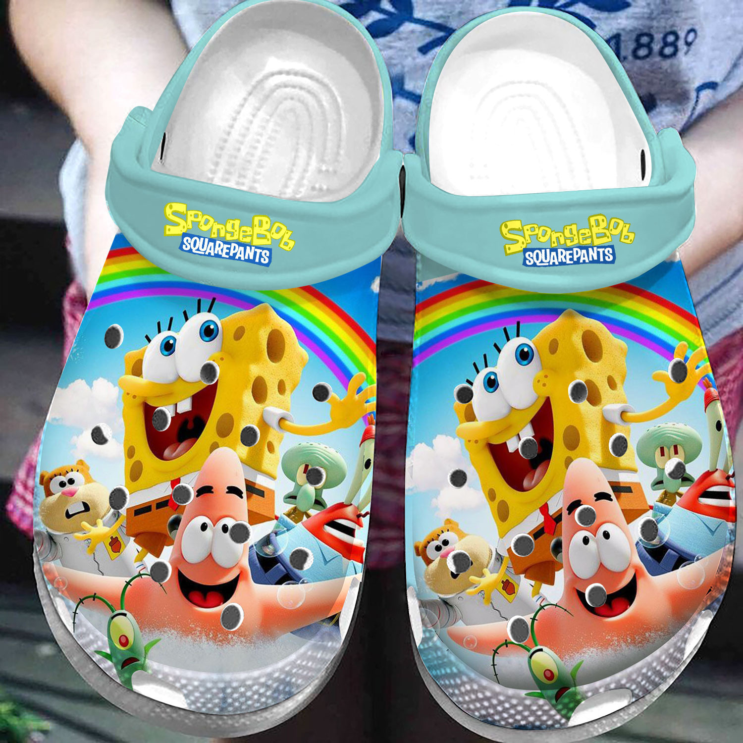 Sponge Bob Square Pants Clogs, Comfy Footwear V - Juliababier