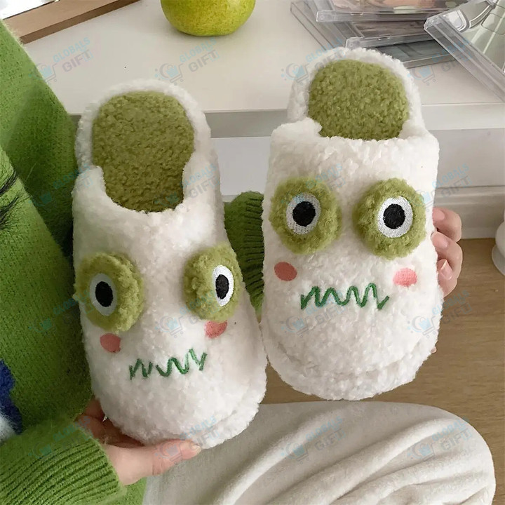 Cute Soft Frog Slipper