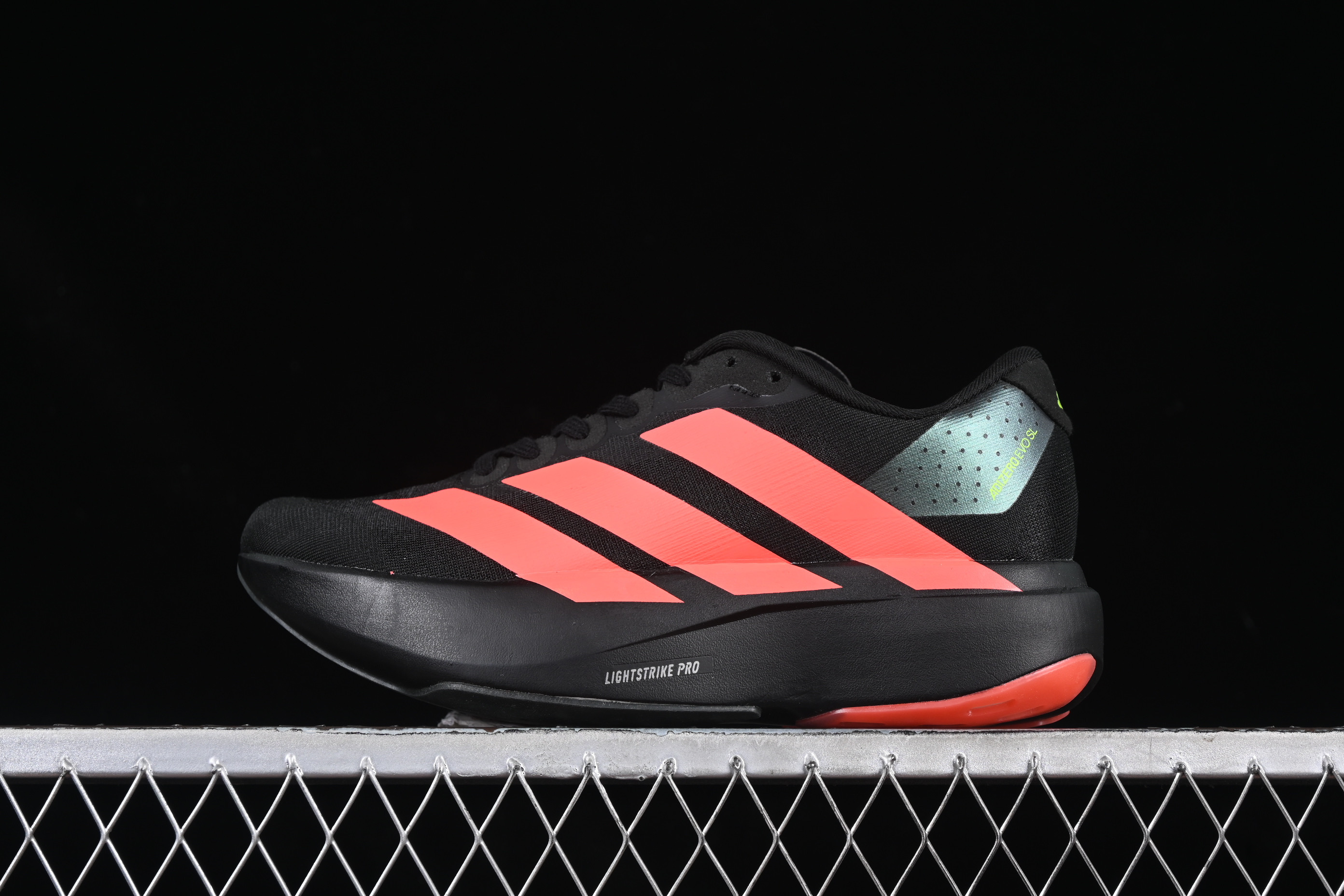 Adidas Adizero Evo SL JR3414 Black Solar Red – Ultra-Light Running ...