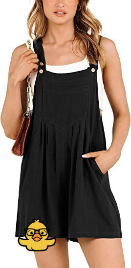 Trending Casual Adjustable Strap Loose Bib Rompers