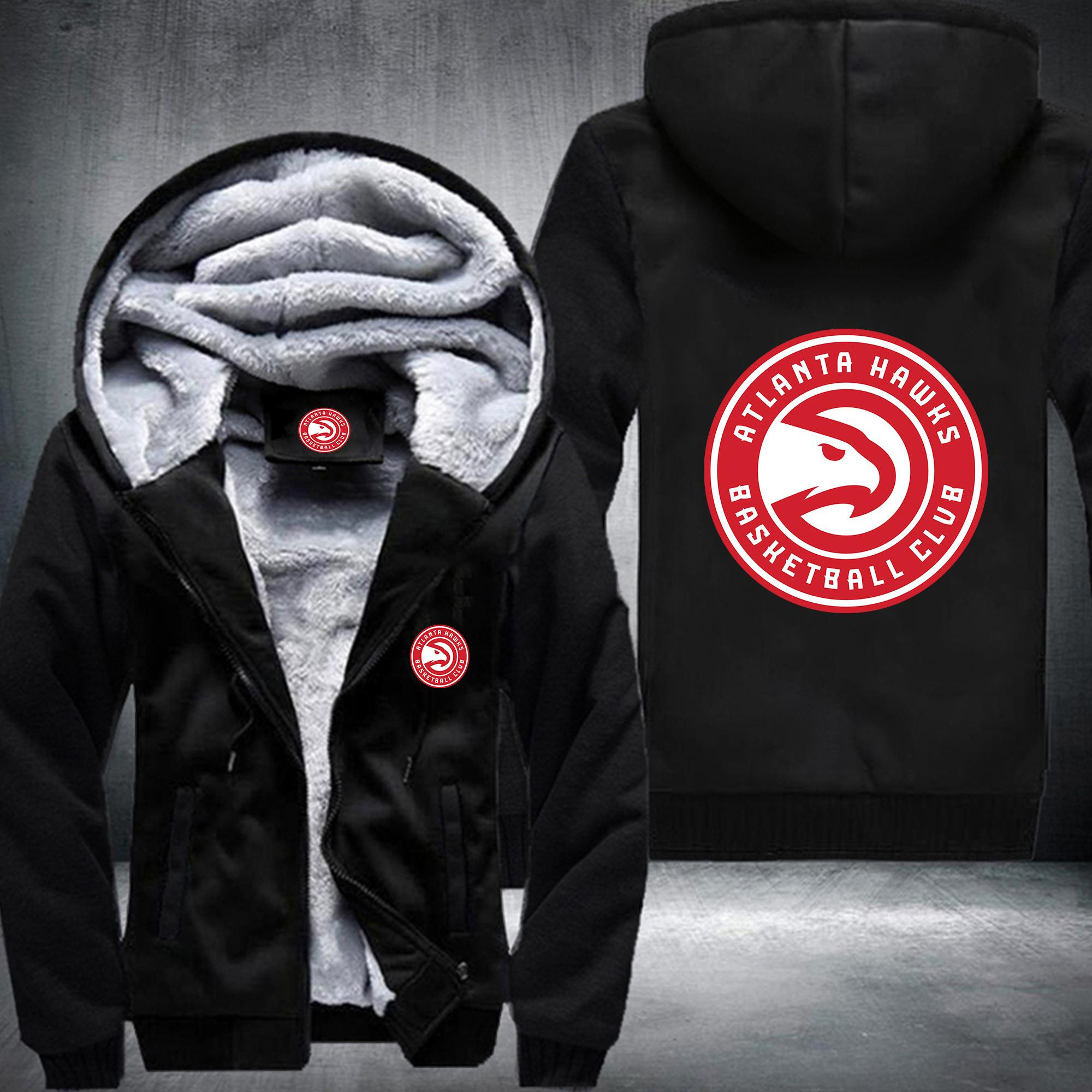 Veste Pull à Capuche Starter Atlanta Hawks - Vintage Taille XXL, Demi-zippé, Occasion