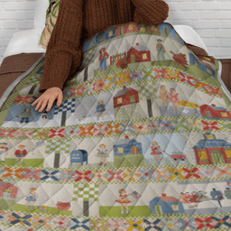 CALENDAR KIDS QUILT
