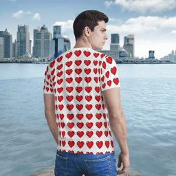 Harry Styles Hearts Print
