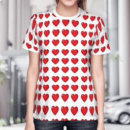 Harry Styles Hearts Print