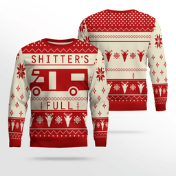National Lampoon Vacation Shitter's Full Ugly Christmas Sweater