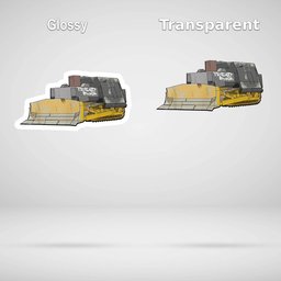 Killdozer Tread Back Sticker