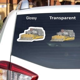 Killdozer Tread Back Sticker