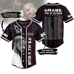 Drake Baseball Jersey For Fans