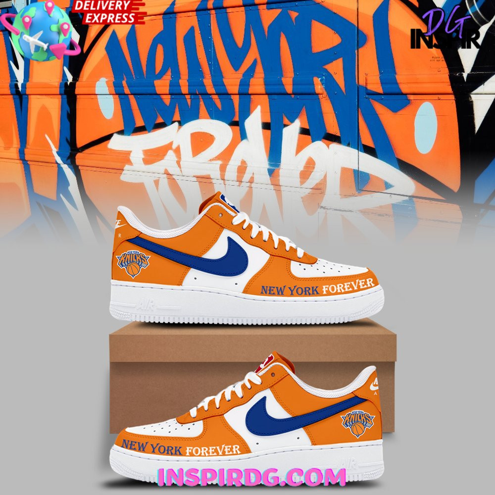 New York Knicks Forever Limited Edition Air Force 1 - InspirDG - Lilybelli