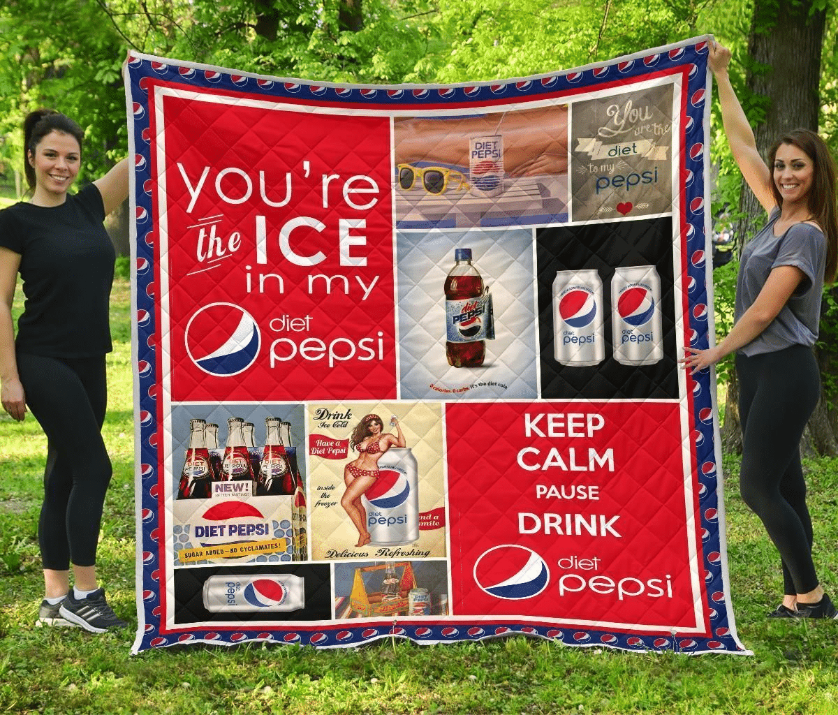 Pepsi Quilt Blanket QBK0409 - Joliebrand