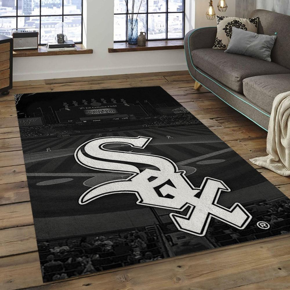 MLB Chicago White Sox Baseball Team Logo Rectangle Area CWS05 - AER0212 ...