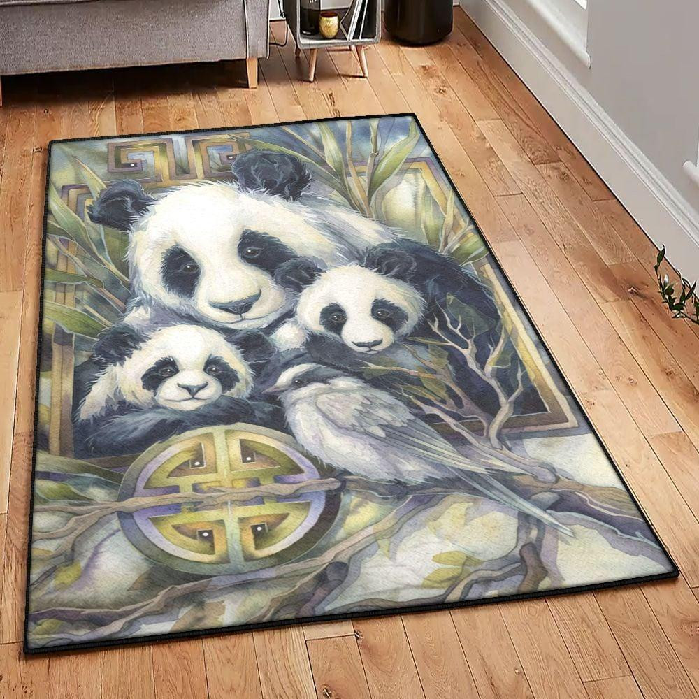 Real Panda Rug Giant Panda Kitchen Rugs, Panda Rug - AER0212 - Joliebrand