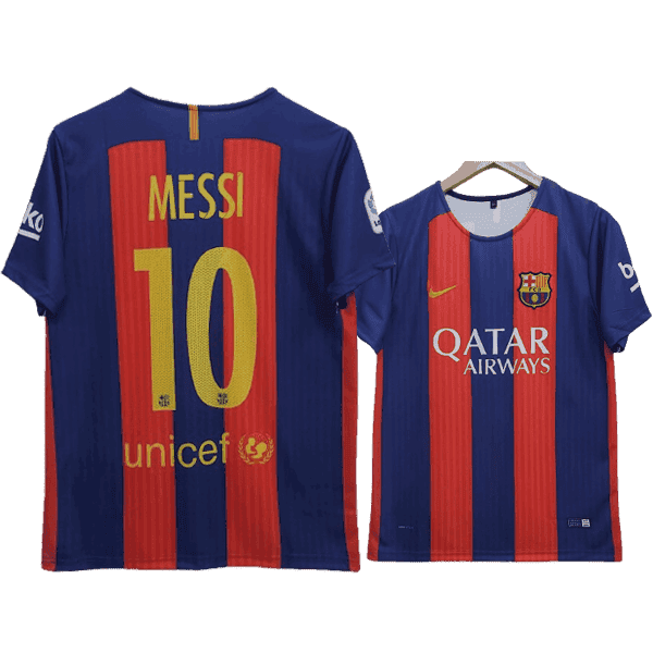 Lionel Messi Barcelona 2016-17 Home Men Jersey - Blue