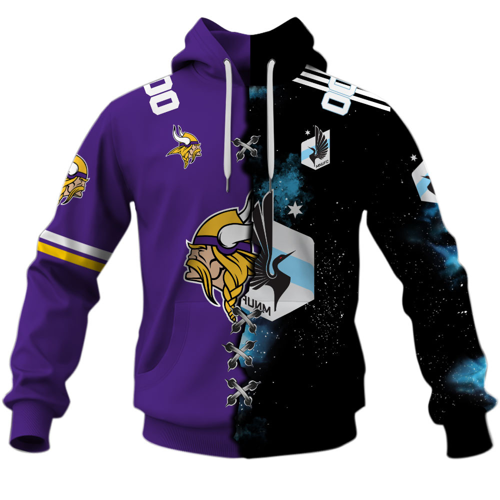 Minnesota United FC X Minnesota Vikings (MLS x NFL) Special Shirts