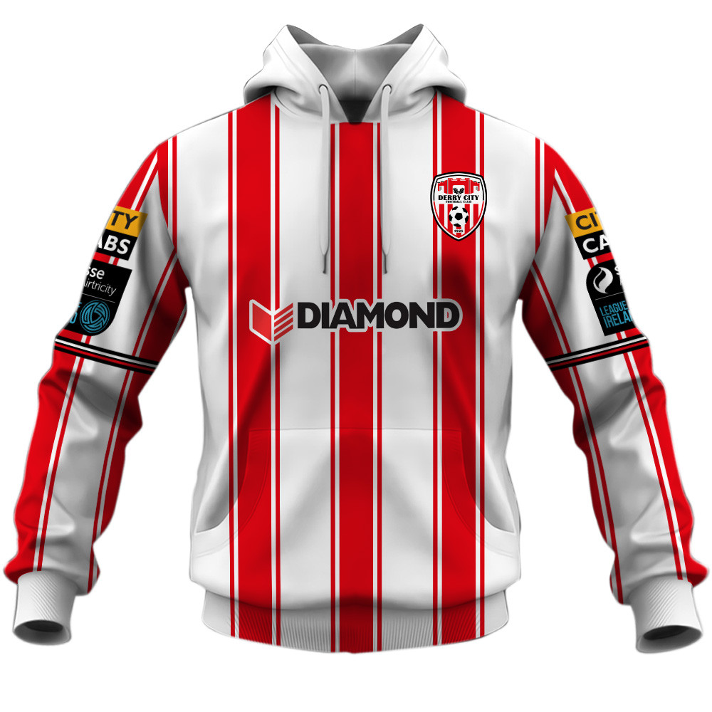 Derry City F.C LOI 2025 Home Jersey Style Shirts