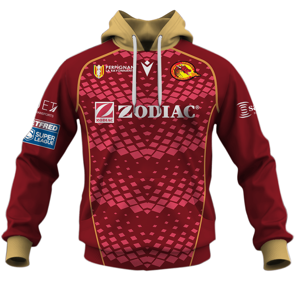 Catalans Dragons Super League 2023 Home Jersey Style Shirts