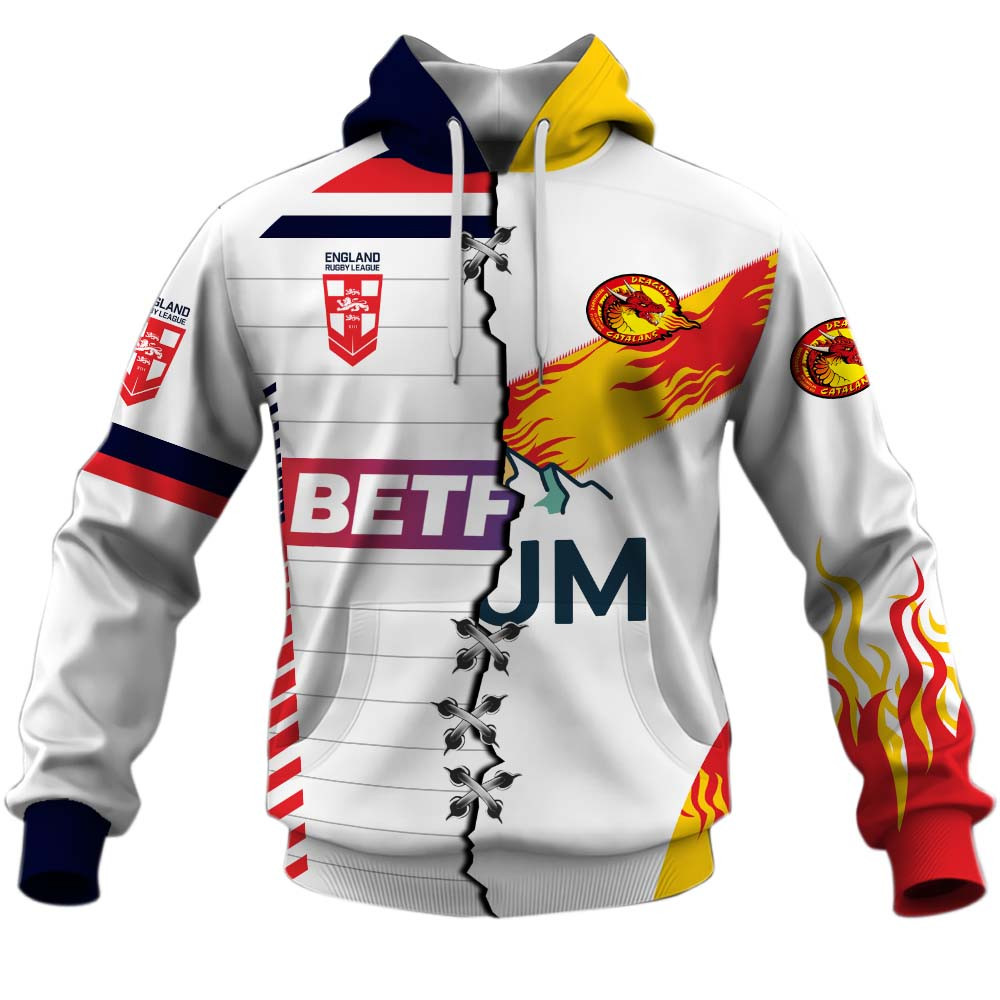 Catalans Dragons Super League X National Team Special Shirts