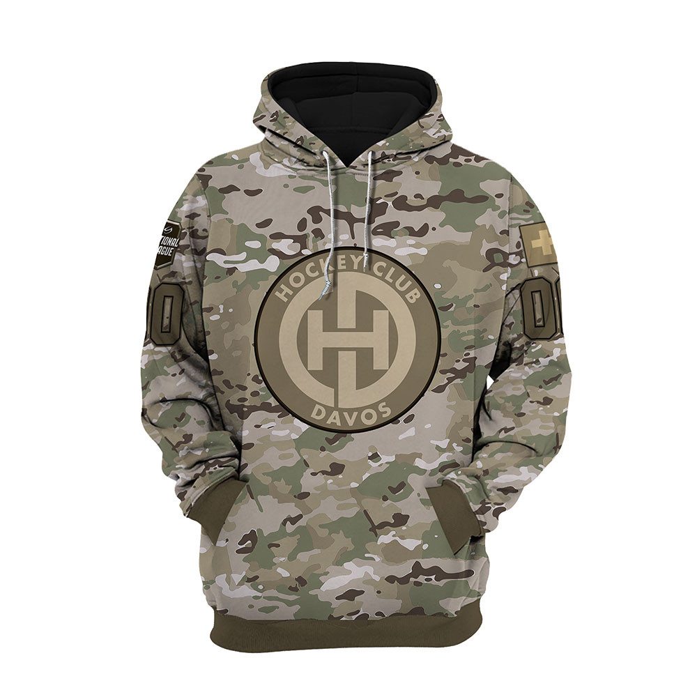 HC Davos Camo Style Shirts