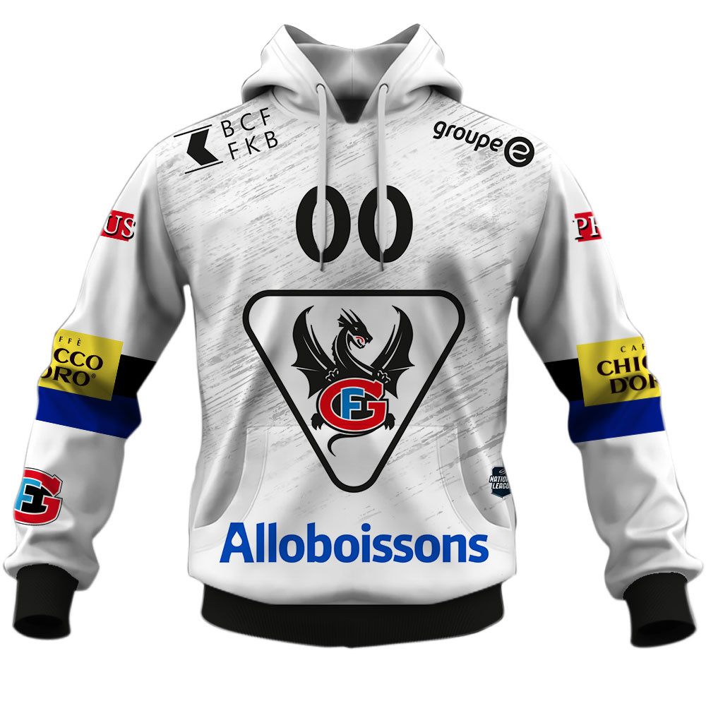 Fribourg Gotteron Away Jersey Style Shirts