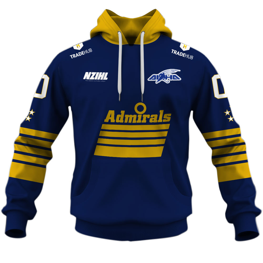 NZIHL West Auckland Admirals Jersey Style Shirts