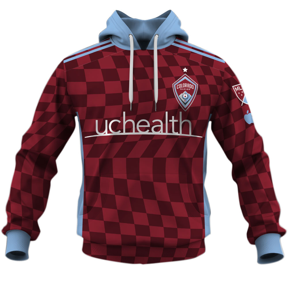 Colorado Rapids ( MLS ) Home Jersey Style Shirts