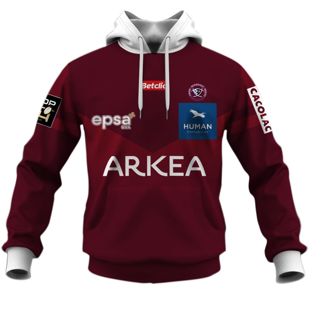 Union Bordeaux Bègles Home Jersey Style Shirts