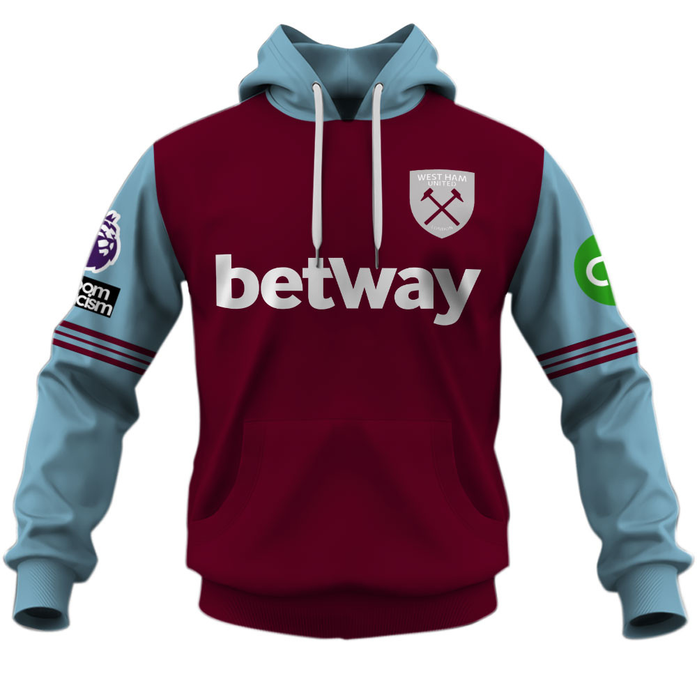 West Ham United FC Home Jersey Style Shirts